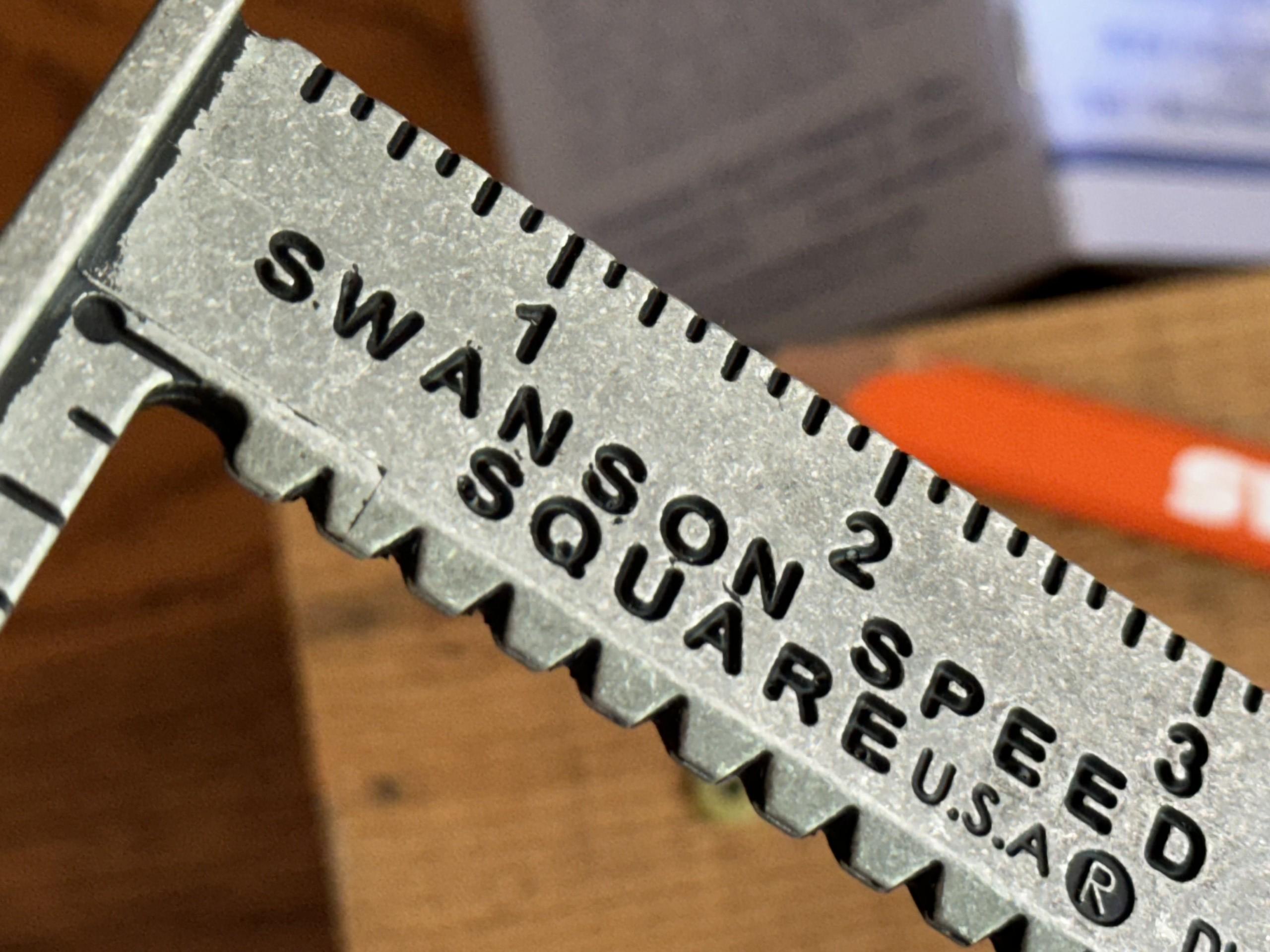Image of SWANSON Tool Co S0101 7 Inch Speed Square, Blue