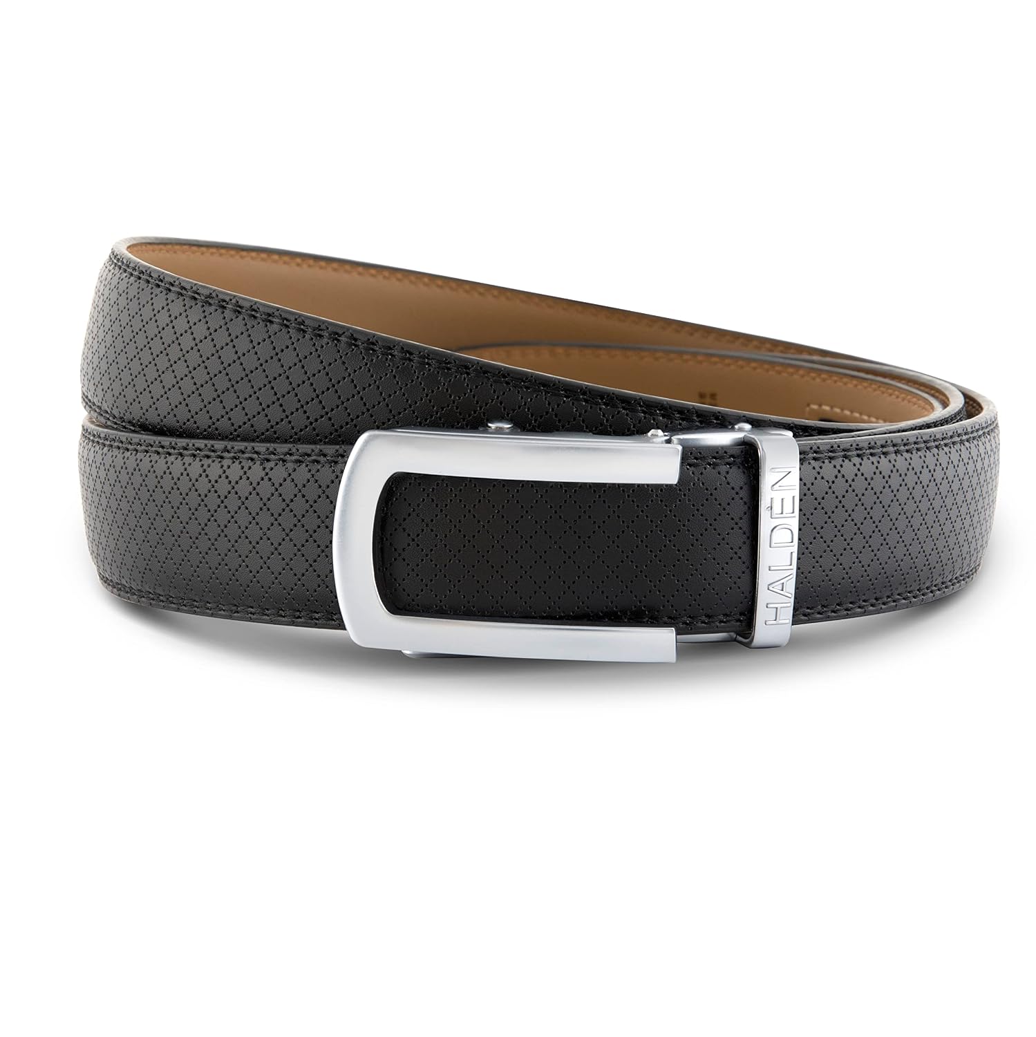 HALDEN THEO Black Belt For Men Leather Original (Adjustable Up to 44 Inch Waist) Ratchet Strap with Classic Buckle & Magne... - Review, Price and Buying Guide