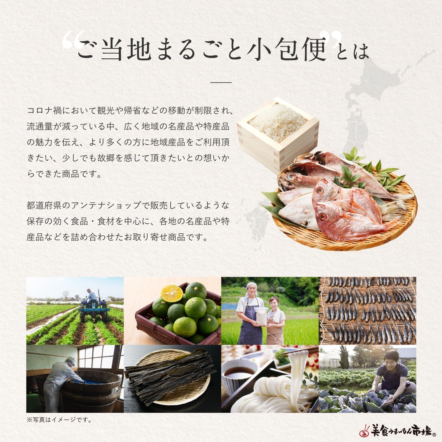 お取り寄せグルメ 仕送りセット 秋田 お土産 ご当地グルメ ギフト ご当地小包便 秋田県 (Lサイズ) 美食うまいもん市場