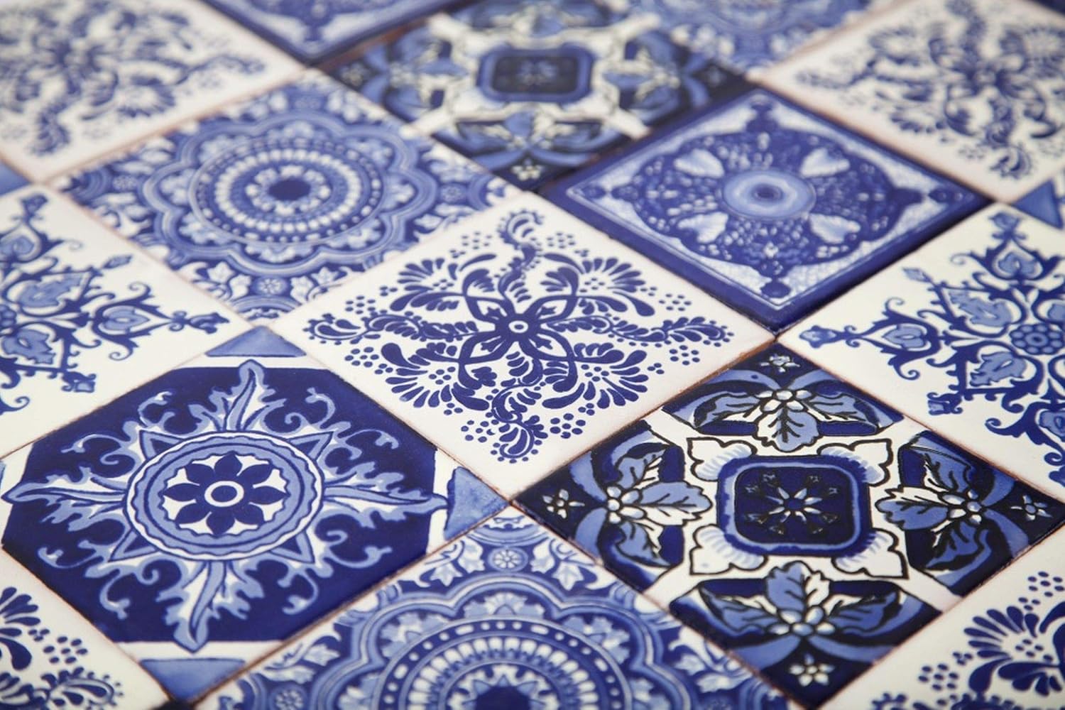 Mexican Ceramic Tiles, Tono by Cerames, 30 Decorative Mexican Mosaic Tiles for Bathroom Kitchen, Shower, Stairs, Living Room - Image 4