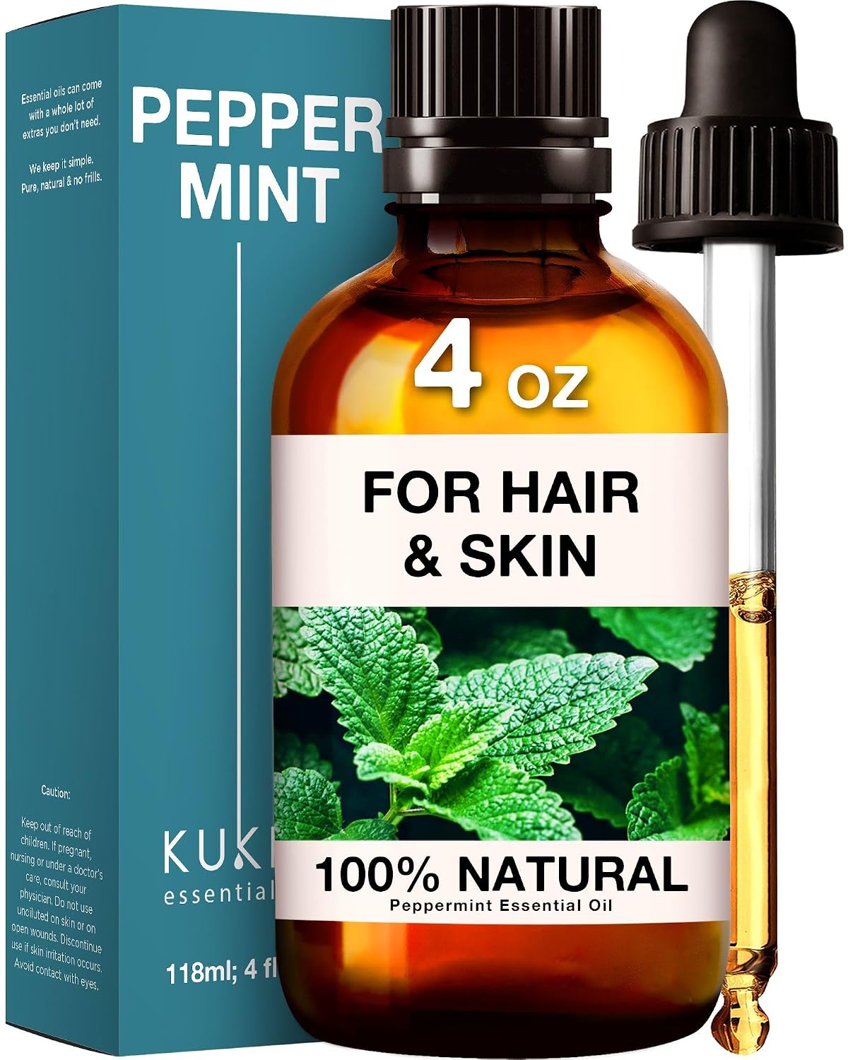 Kukka Peppermint Oil For Hair & Skin