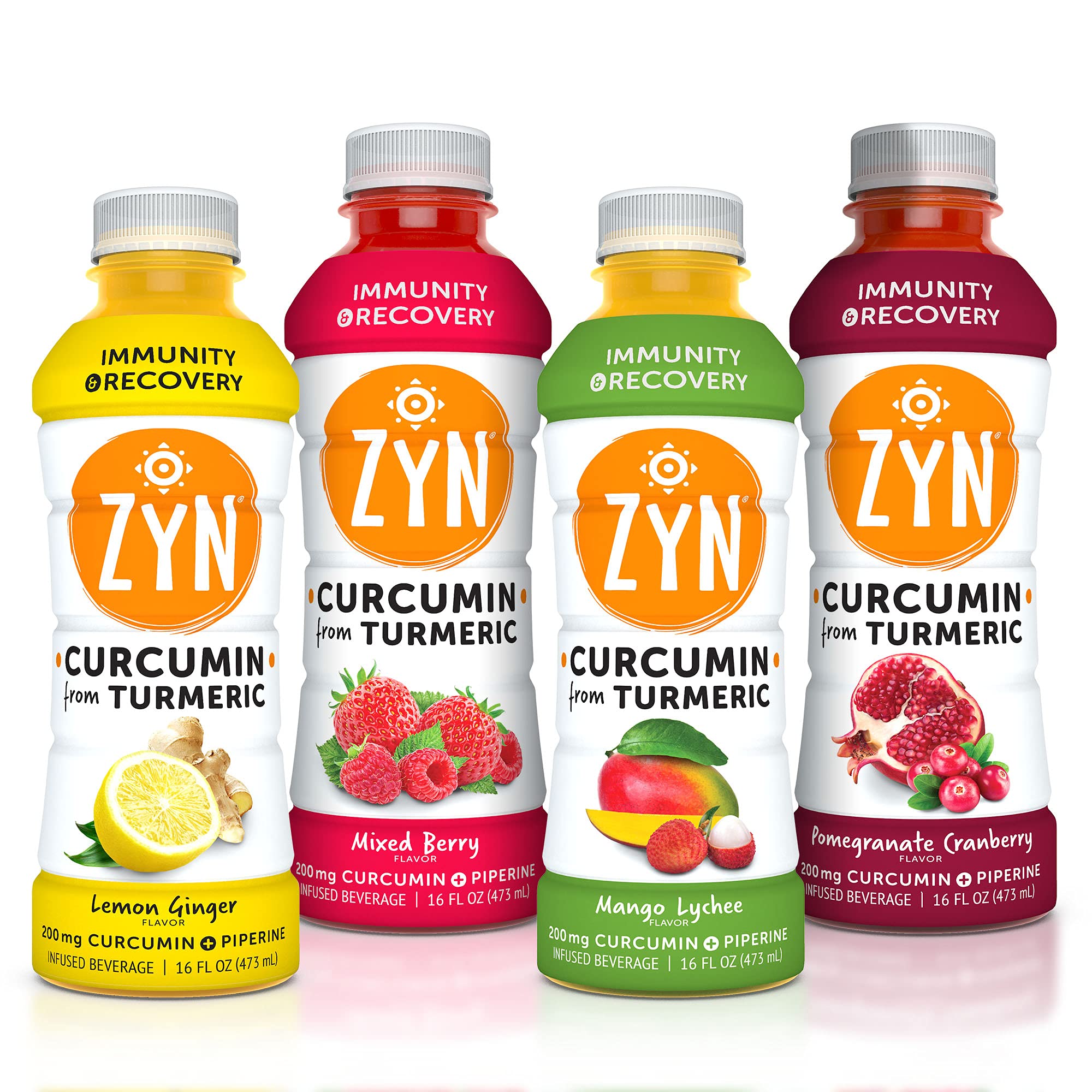 Buy ZYN Drink Variety Pack of 4 Low Sugar Booster Hydration Drinks
