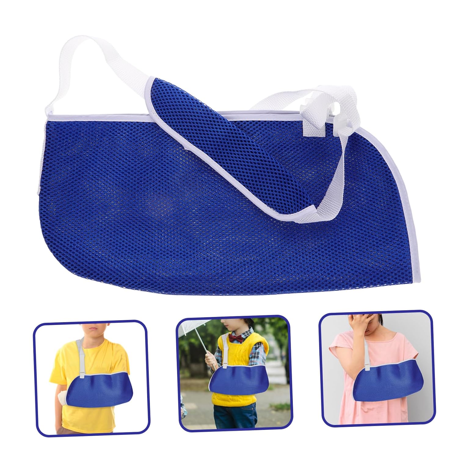 Shoulder Immobilizer Arm Sling for Boy Girl Support for Broken Arm Elbow and Wrist Injuries Breathable Mesh Design for Comfort and Stability