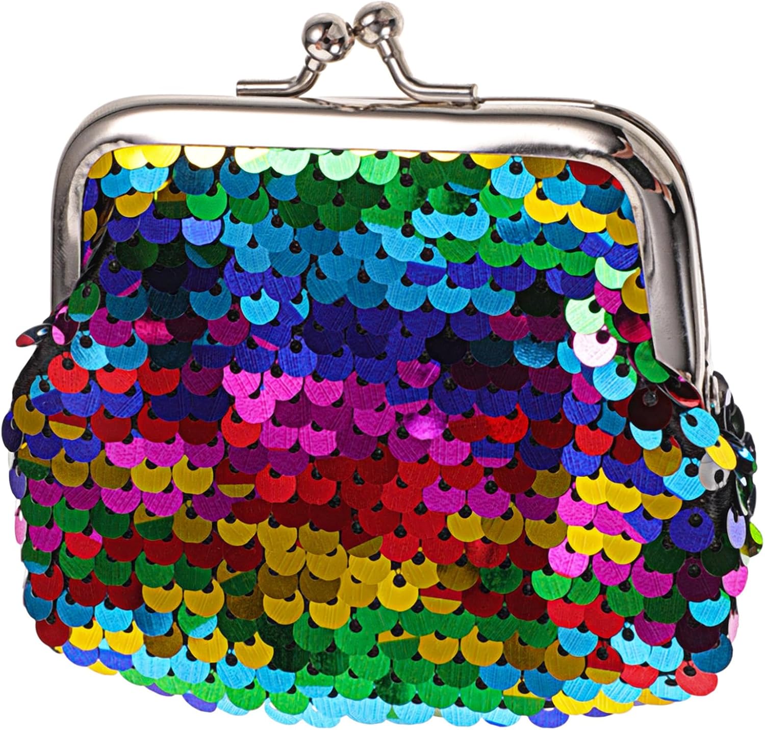 Sequin Coin Purse Mini Change Holder for Small Items Storage