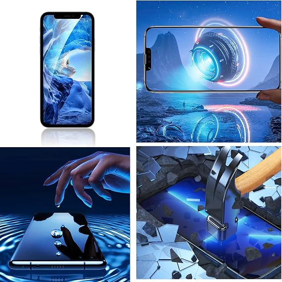 for iPhone X 10 Screen Replacement ​5.8 Kit,3D Touch & LCD Display digitizer Assembly Screen,Compatible with A1865、A1901、A1902，with Complete Repair Tools and Screen Protector.(5.8 Inch) | 3D Touch LCD Display,TrueTone Programmable,Face ID Remains for A1865,A1901,A1902,Tools,DIY Install