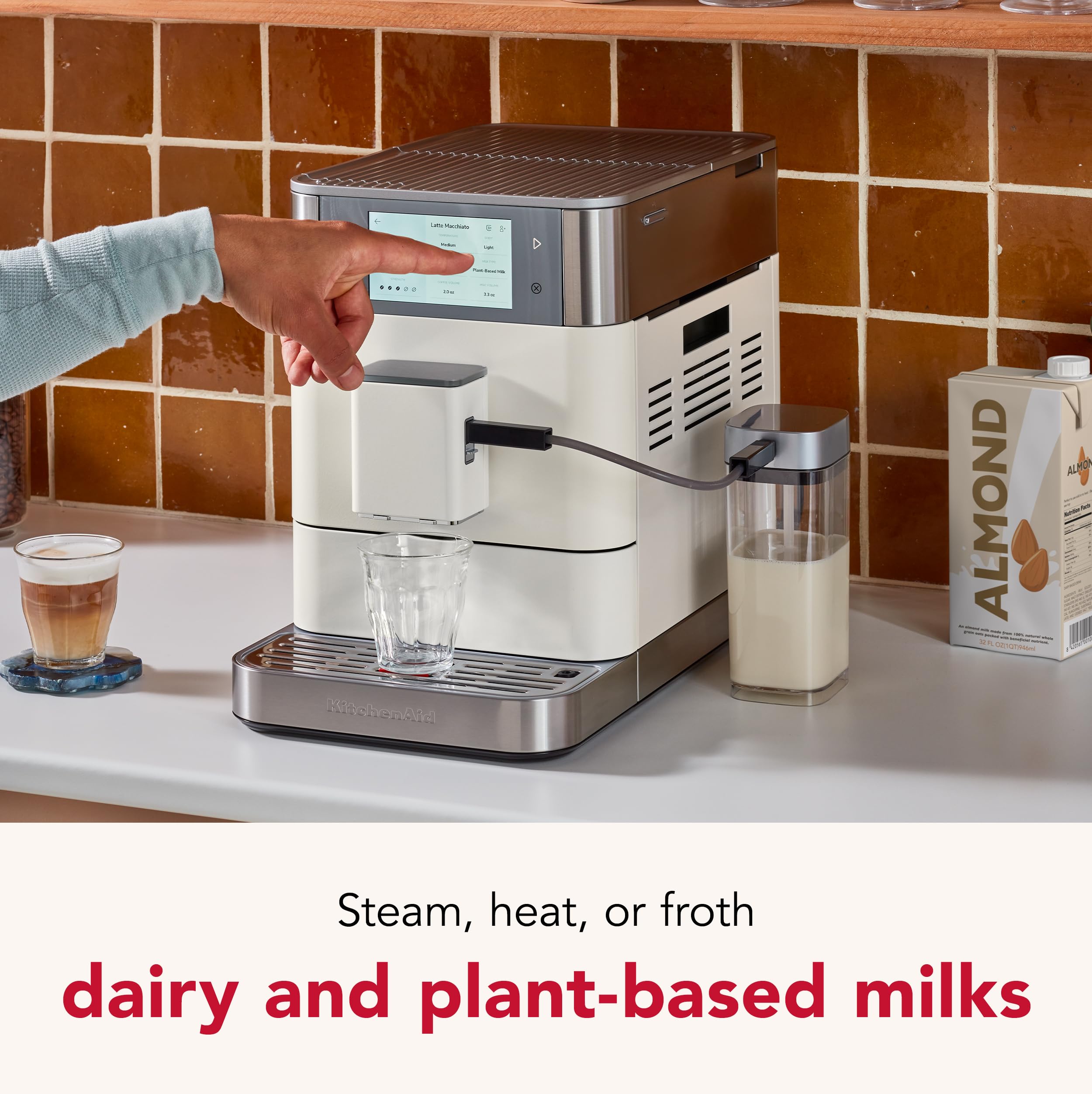 Amazon.co.jp: KitchenAid 全自動エスプレッソマシン KF8 KES8558PL