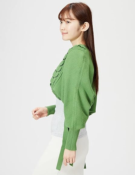 Amazon | [スナイデル] レースアップボレロカーデ SWNT221139