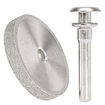 1-4/5" Diamond Bench Grinding Wheel 3/8" Arbor for Die Grinder