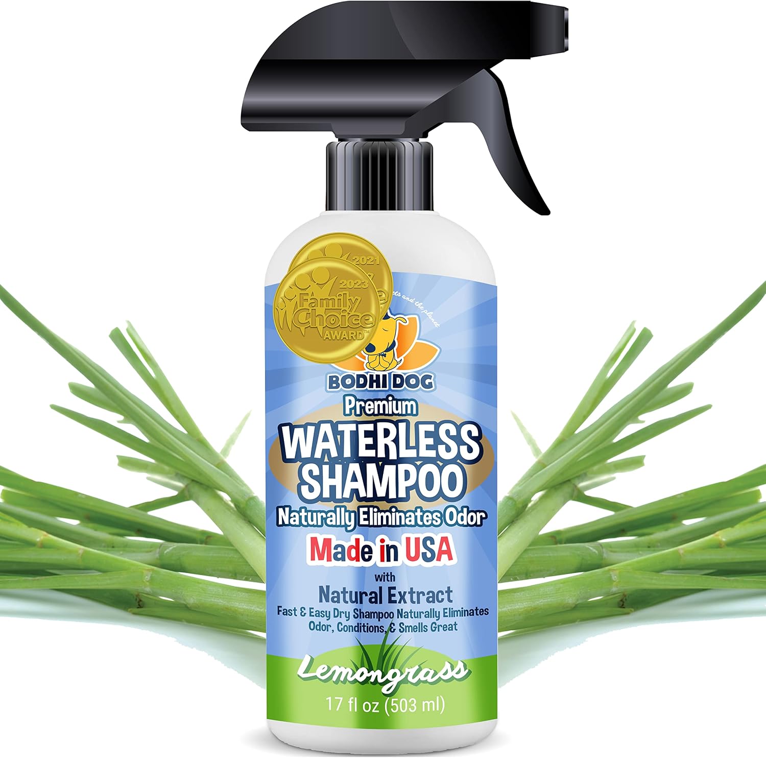 New Waterless Dog Shampoo | Natural Dry Shampoo for Dogs or Cats No Rinse Required | Made with Natural Extracts | Vet Approved Treatment…