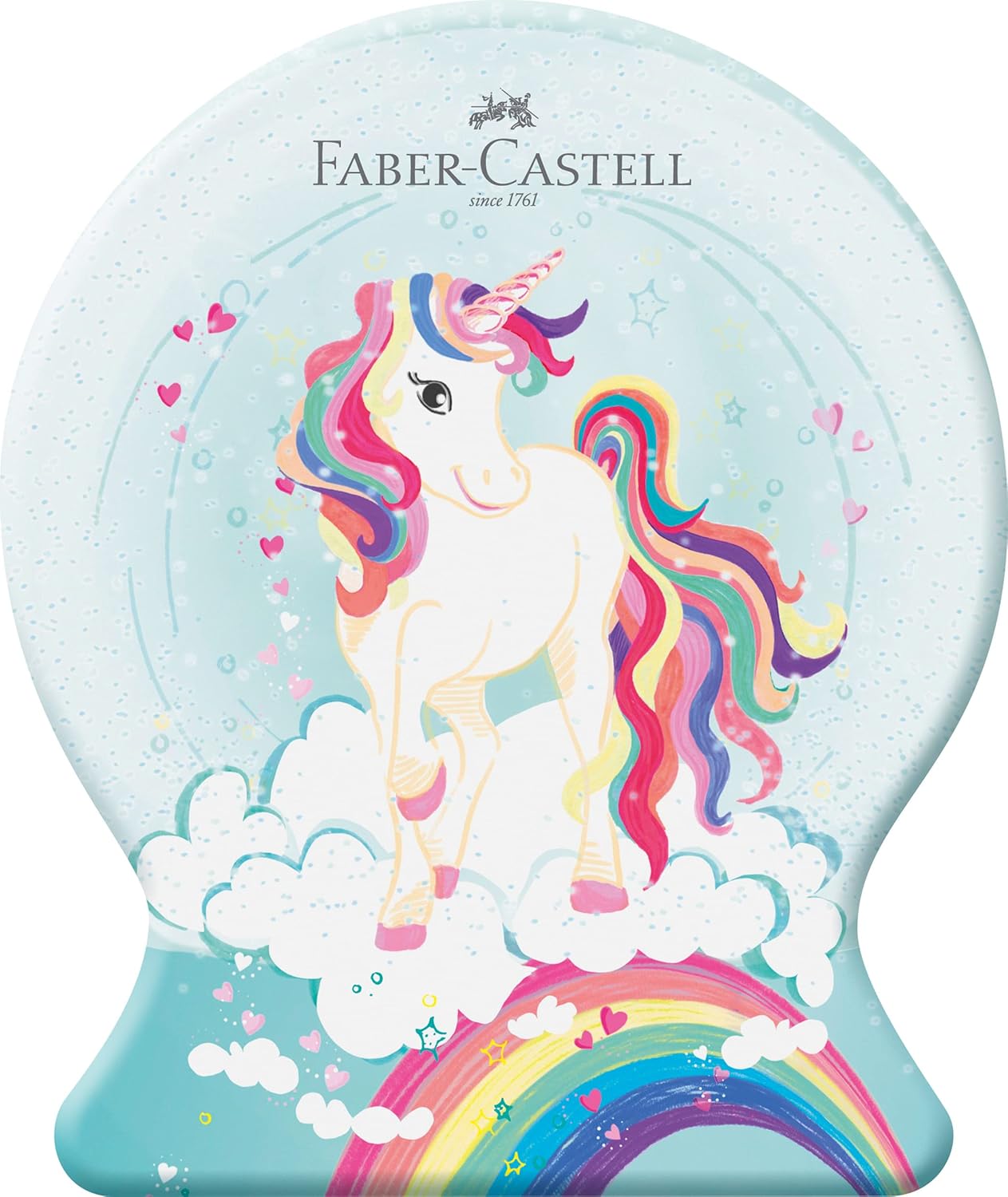 Faber-Castell Fibre-tip pen Connector Snow Globe Tin - Unicorn Design