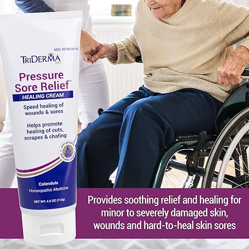 Miniatura 9 de TriDerma Crema curativa para aliviar el dolor de presión 4 onzas