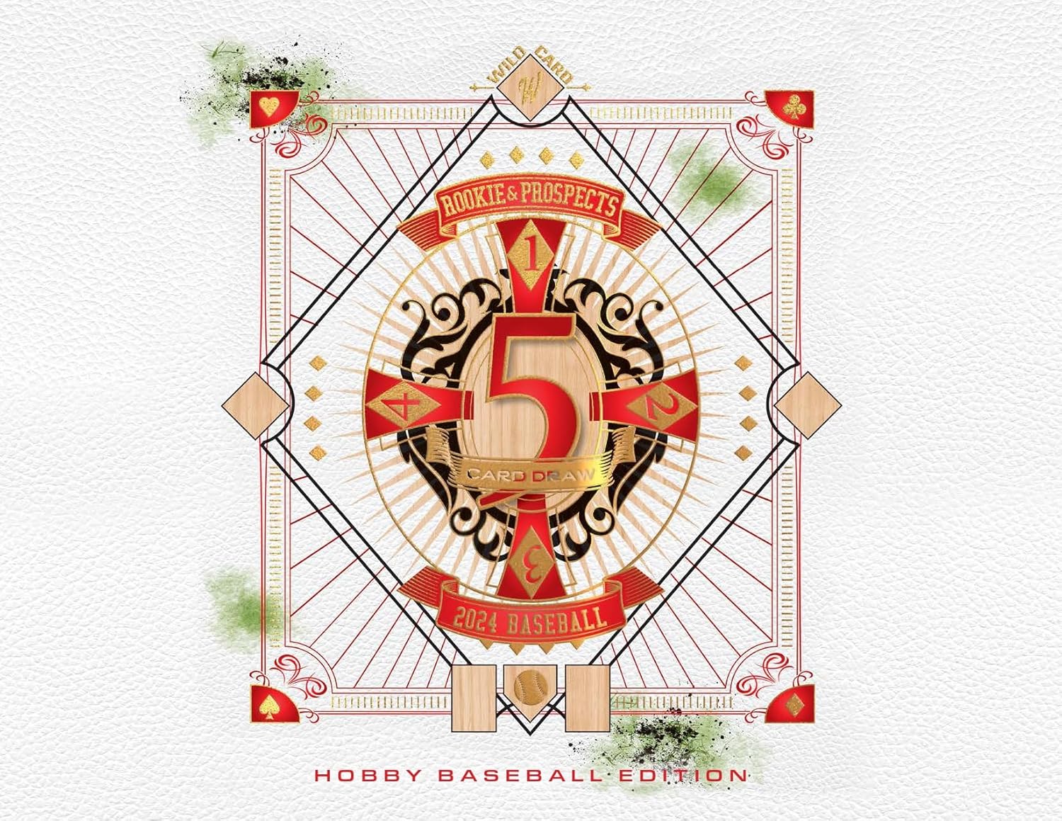 2024 Wild Card Baseball Five Card Draw Rookie & Prospects 5 Autograph Trading Cards Per Hobby Box