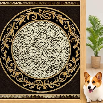 Window Privacy Film Greek Key Easy DIY Install No Residue Brown Non-Adhesive Window Sticker for Glass Heat Control Anti-UV,19.7"x31.5"