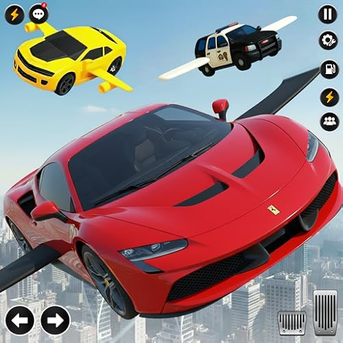 US City Amazing Flying Cyber ​​Truck Parking Simulator: Ultimate Truck Driving Games 2020