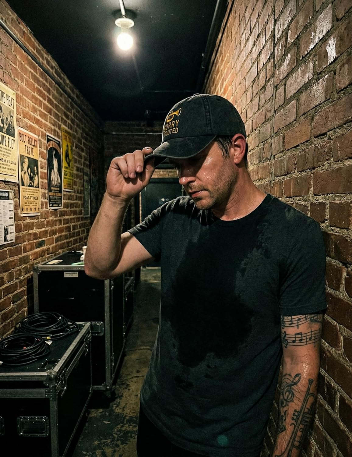 InnoBeta Trumpet Gifts Hat, Gifts for Trumpet Players on Christmas, Birthday, Adjustable Embroidered Baseball Cap - Image 3