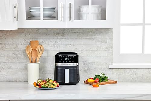 Miniatura 9 de BLACK+DECKER Freidora de aire Purifry de 2 cuartos de galón, sabor frito crujiente sin grasa, además de hornear, deshidrata y mantiene la comida