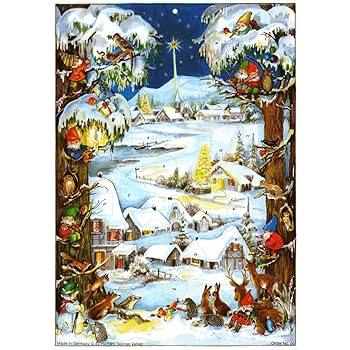 Sellmet Glace Skating Calendrier De L Avent Amazon Fr Fournitures De Bureau