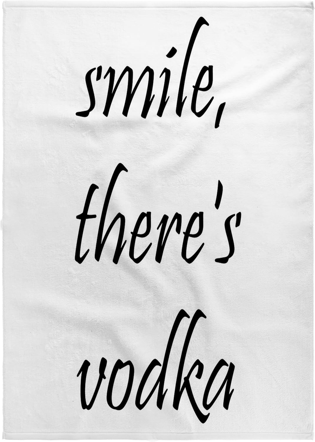 3dRose Smile, Theres Vodka 22x30 Bath Hand Pool Towel