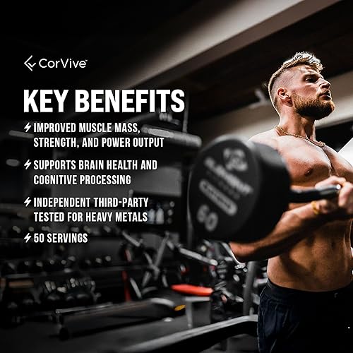 Miniatura 5 de Monohidrato de creatina, polvo de creatina pura y sin sabor, vegano, sin gluten, sin aditivos, sin OMG, fórmula de fácil mezcla para soporte de