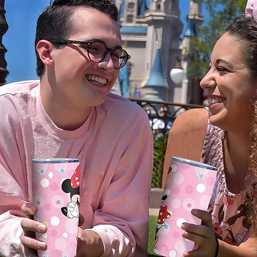 Miniatura 6 de Vaso de 20 oz de acero inoxidable rosa con pajita y tapa, a prueba de fugas, taza de café para viajes, para uso en casa y al aire libre, tazas