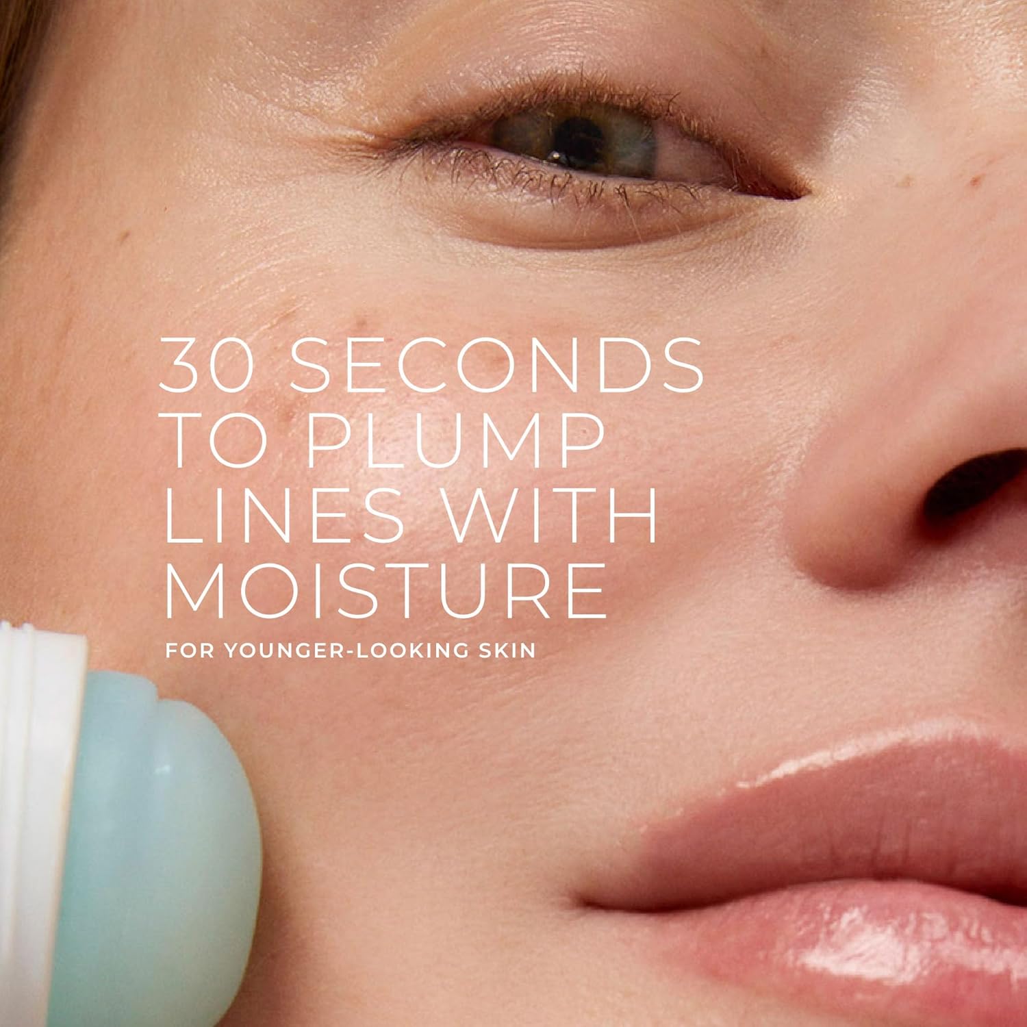 RoC Hydration+ Replumping Serum Stick, Fragrance-Free, Hydrating And Cooling Hyaluronic & Peptide Formula To Boost Elasticity And Visibly Smooth Aging Skin, With Line Smooth Eye Cream Packette, 0.7oz - Image 2