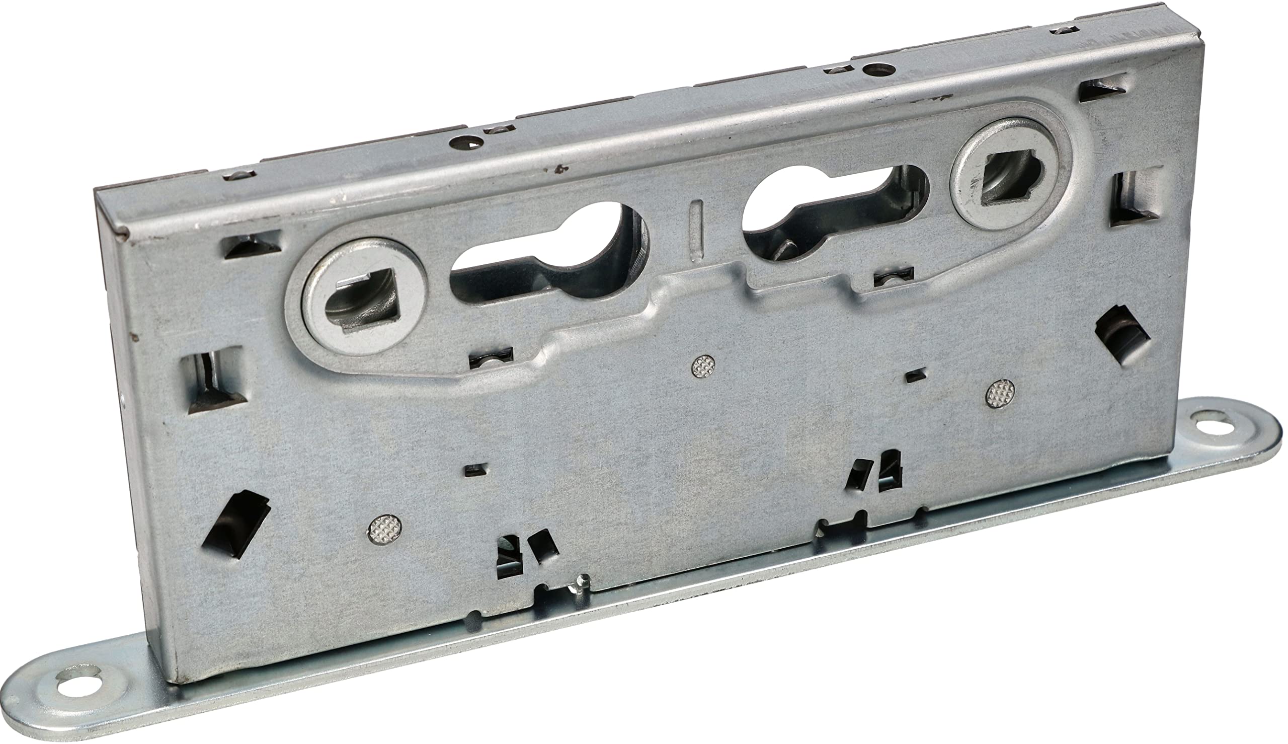 KOTARBAU® Serrure encastrée pour portes coupe-feu 72/65 mm avec serrure anti-panique et portes coupe-feu, argent