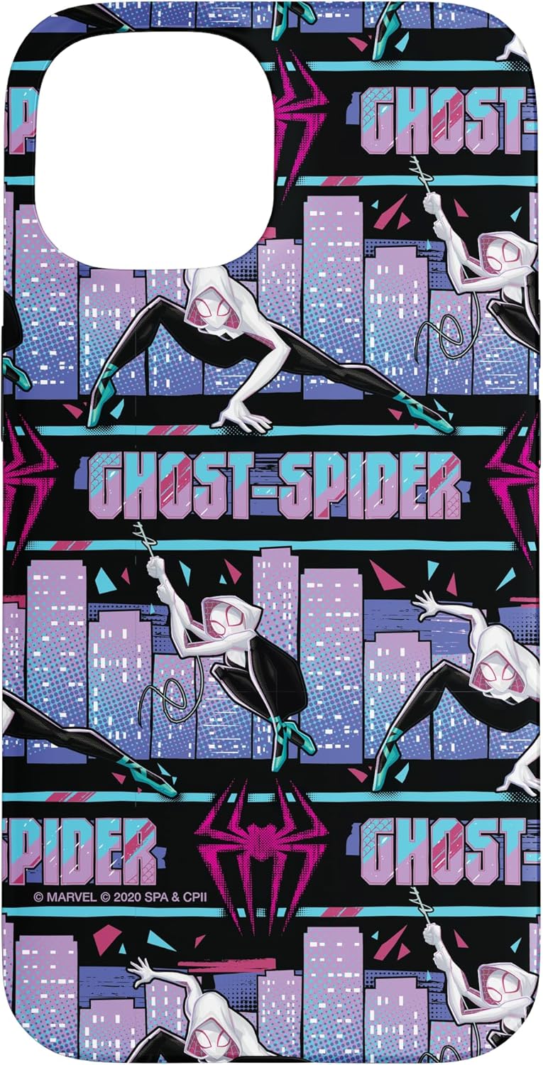 iPhone 13 Marvel Spider-Man Into the Spider-Verse Ghost-Spider Print Case