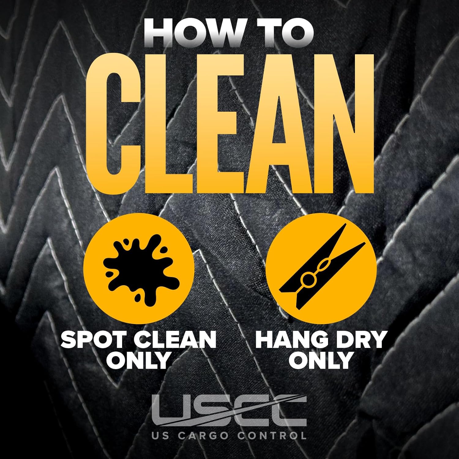 US Cargo Control Quilted Hand Truck Cover 50" x 16". Squared Top Hand Truck Pad with Hook and Loop Straps, Padded Cotton/Polyester Quilted Furniture Pads for Moving, Storage, Deliveries (Pack of 4)