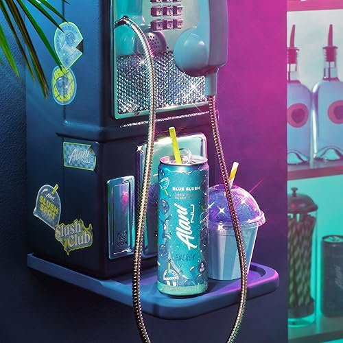 Miniatura 40 de Alani Nu WATERMELON WAVE, bebidas energéticas bajas en calorías, sin azúcar, 200 mg de cafeína, biotina, vitaminas B, cero azúcar, 10 calorías