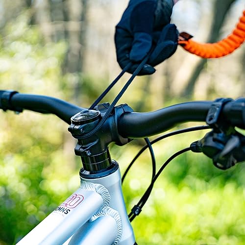 Miniatura 4 de SHOTGUN Kids Ride MTB - Cuerda de remolque - Naranja  Cuerda elástica para bicicleta infantil