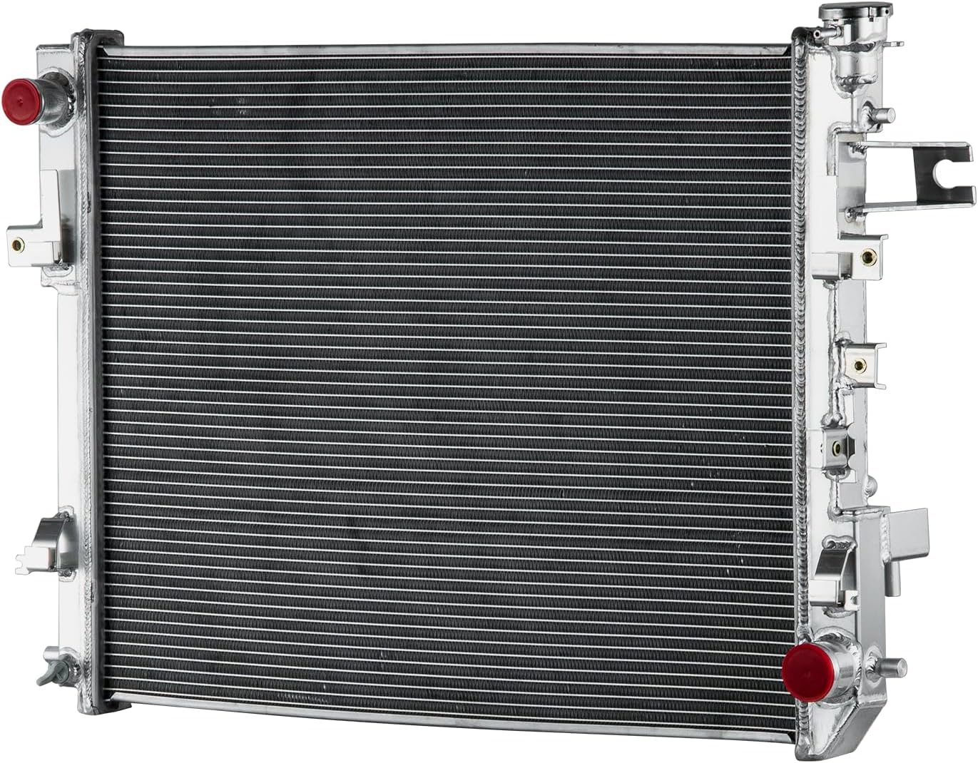 Aluminum Radiator for Dodge Ram 1500 2500 3500 3.6L 3.7L 4.7L 5.7 6.4L MT 2009-2018 Radiador 2009 2010 2011 2012 2013 2014 2015 2016 2017 2018 Automotive Replacement Engine Radiators 55056870AF