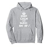 Keep Calm and Sudo Stuff for Progammer Tech Sysadmin Linux Pullover Hoodie