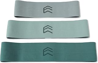 Workout Bands Set - Premium Fabric Resistance Bands for Exercise, Fitness, Pilates, Stretching - Exercise Bands Resistance Bands Set, Booty Bands - Bande Elastique Entrainement - Proudly Canadian