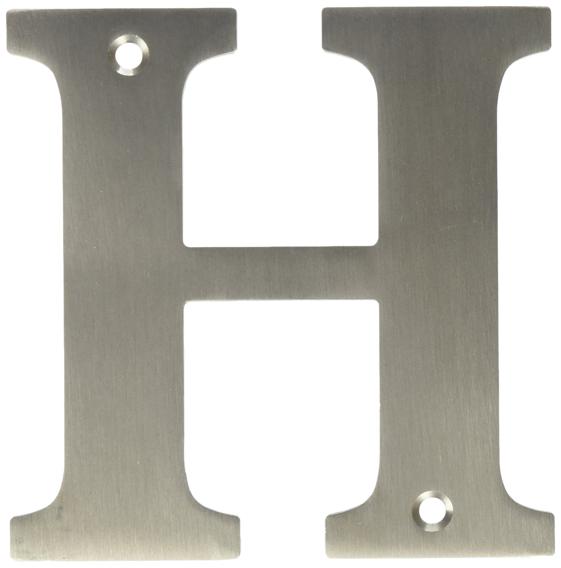 Lettre H résidentielle 10,2 cm RL4H-15 en laiton durable