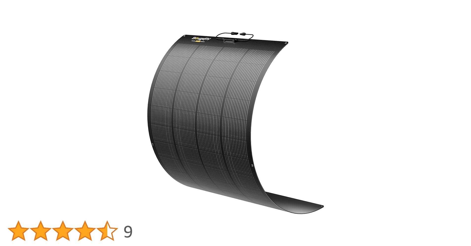 Amazon | BougeRV フレキシブルソーラーパネル 200W 太陽光