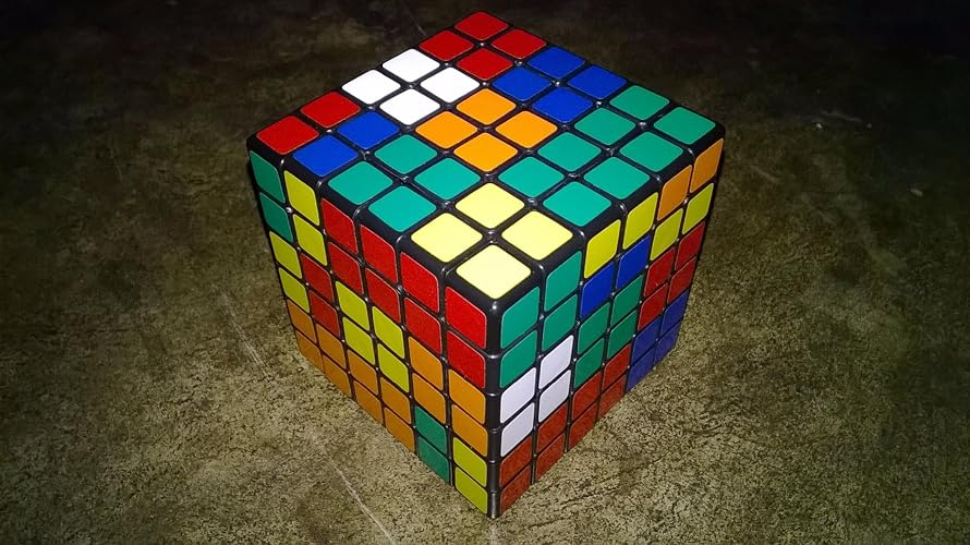 Shengshou 6x6 7cm Speed Cube Black Twisty Magic Puzzle 6x6x6