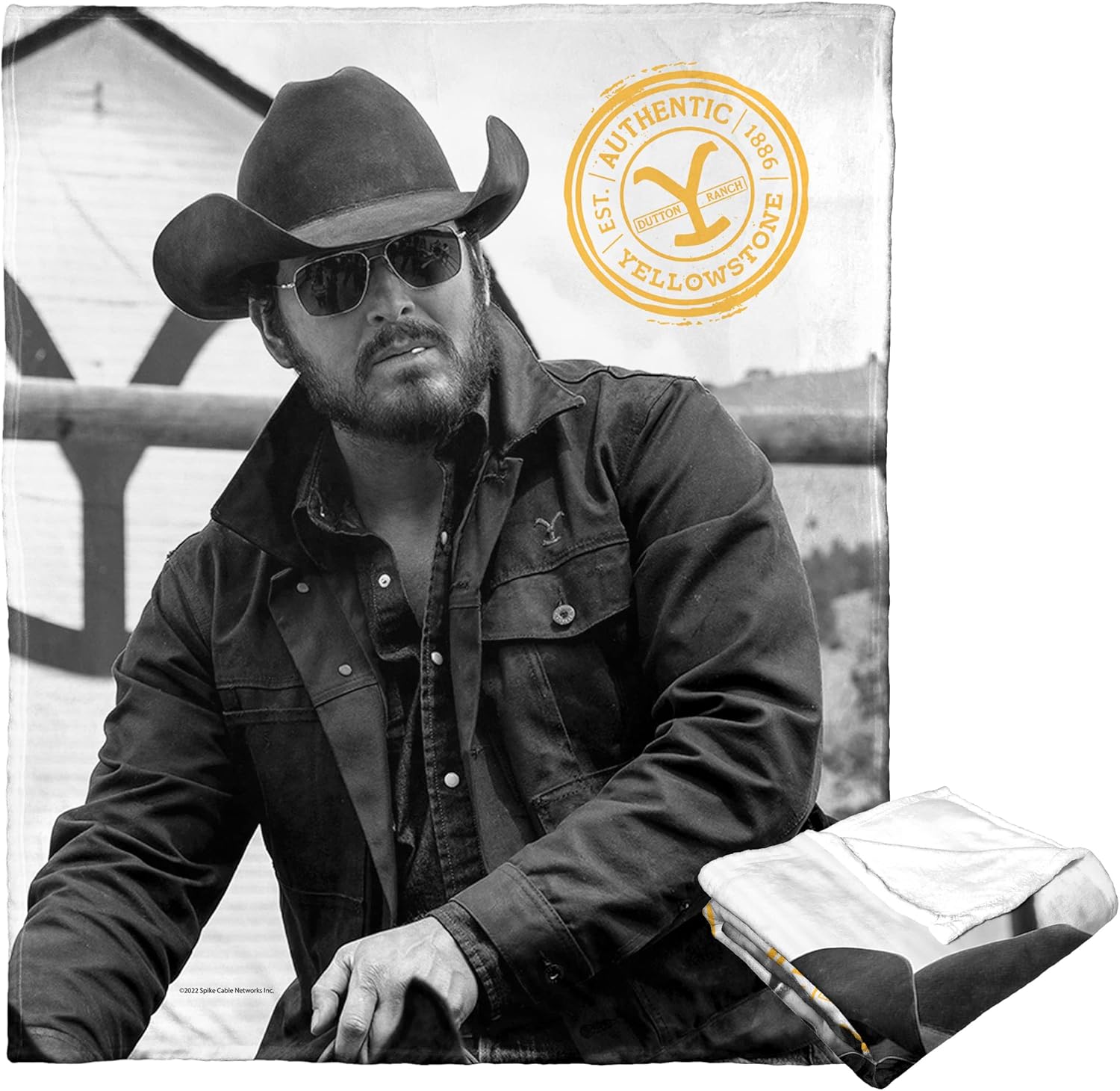 Northwest Yellowstone Silk Touch Throw Blanket, 50" x 60", Ranch Hand