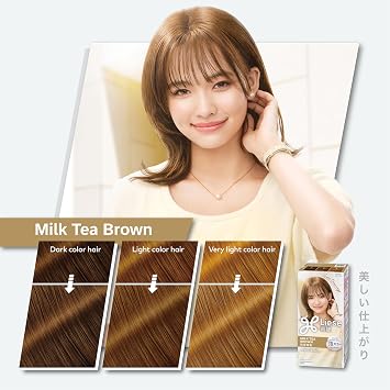 KAO Liese Soft Bubble Hair Color - Milk Tea Brown - Hong Kong