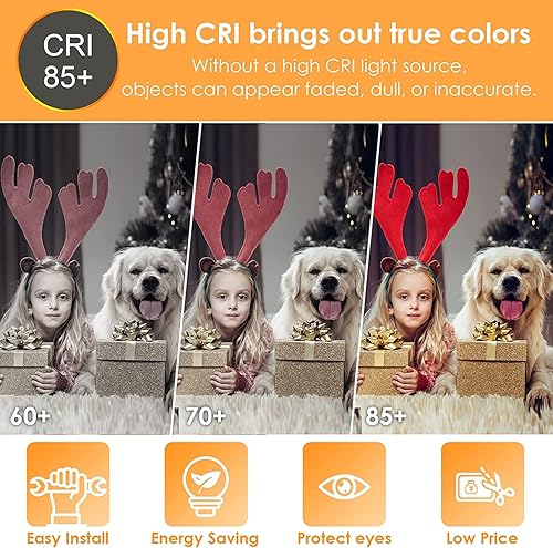 Miniatura 5 de Sailstar Bombilla LED G9 regulable equivalente a 40 W, bombilla G9 de 3000 K blanco cálido, 400 lúmenes, ángulo de haz de 360, sin parpadeo, 120 V,