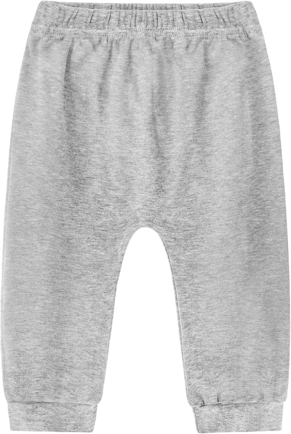 Baby Pants 4-Pack Neutral Unisex – Toddler Cotton Pull-On Pants for Boys, Soft Baby Bottoms