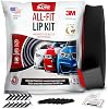 All-Fit Automotive 3.5 Inch Universal Bumper Lip Splitter Kit - Chin Spoiler Protector for Front or Rear - Lips Protect and Cover Lower Bumper for a Dropped Look - Universal Fit