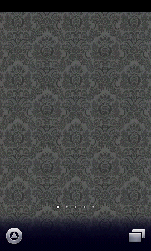 黒のダマスク模様柄壁紙 スマホ待ち受け壁紙 Amazon Co Jp Appstore For Android