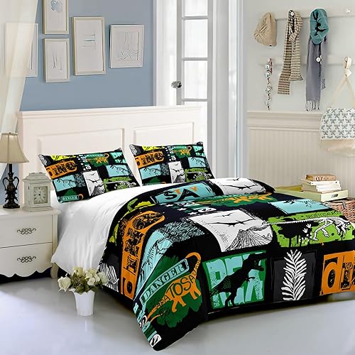 Miniatura 96 de Cartoon Cat Comforter Cover Set - Queen Size, Gradient Line Cat Bedding Set with Zipper for Kids Teens Boys Girls Adult Room Decor - 1 Quilt Cover 2