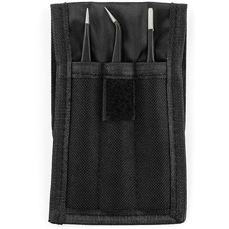 iFixit Precision Tweezers Set - Extra Fine, Angled, and Blunt Tips