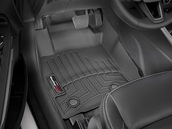 WeatherTech Custom Fit FloorLiners for Ford EcoSport - 1st Row (4413241), Black