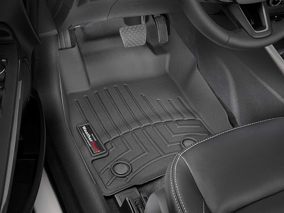 WeatherTech Custom Fit FloorLiners for Ford EcoSport - 1st Row (4413241), Black