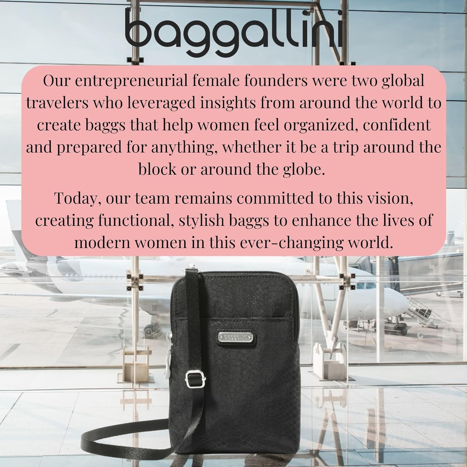 Baggallini The New Classic Collection Take Two RFID Bryant Crossbody - Image 8
