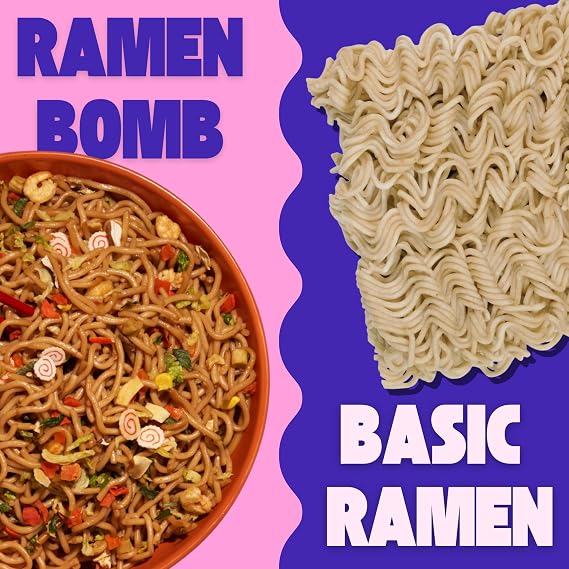 Dried Ramen Toppings - Seafood Mix with Dehydrated Vegetables, Ramen Toppers for noodles that include Dry Ramen Toppings with Fish Cake (1-PACK (7oz), Classic Seafood)