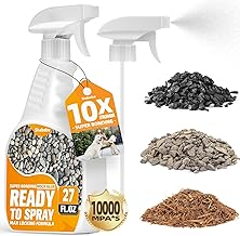 Rock Glue for Landscaping with Sprayer 27oz, Ready-to-Use Mulch & Gravel Binder, Fast-Dry No Dilution, Weather-Resistant Spray Rock Glue for Garden Beds, Pea Gravel & Small Stone