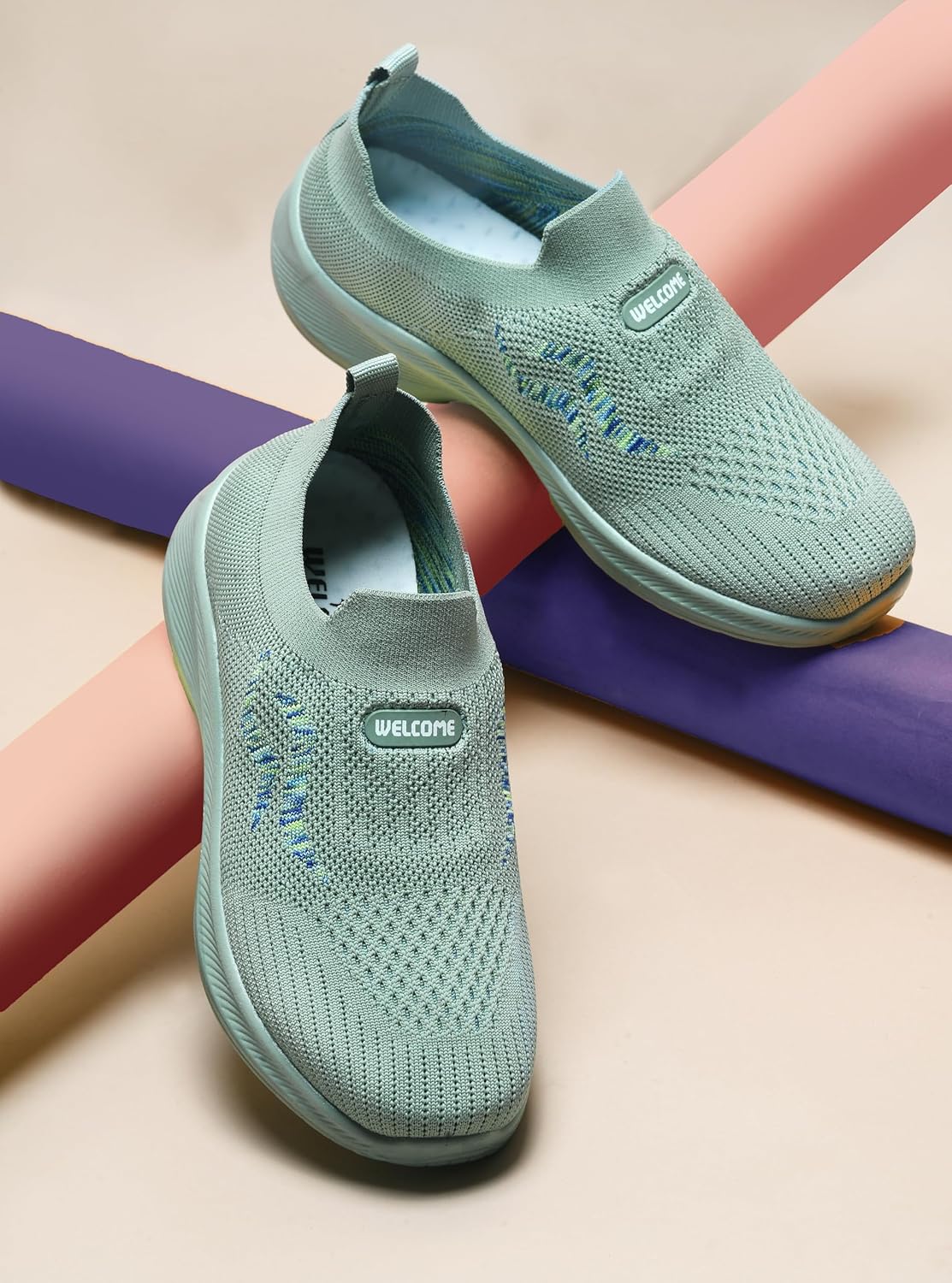 WELCOME Women's Casual, Running, Walking, Loafers, Sneakers, Sports Shoes, Memory Foam, W-CANES-03 2 81NTYOtGhML. SL1500